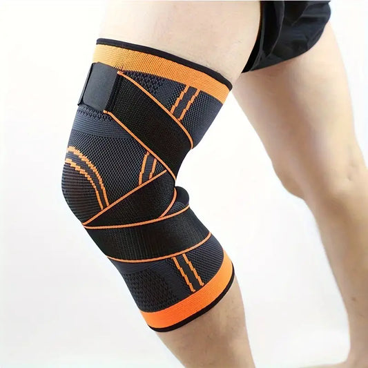 Knee Compression Sleeve For Running, Cycling, And Exercise